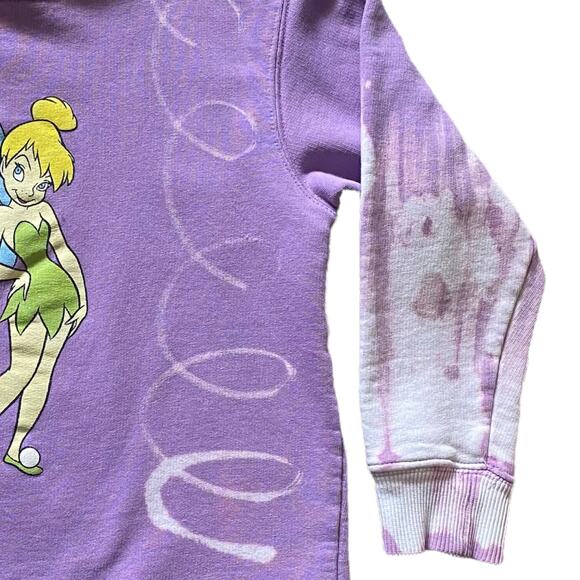 Disney Store Exclusive Tinker Bell Sweatshirt Top Kids Sz S (5/6) - Picture 6 of 9